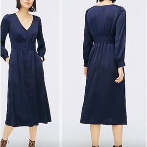 NWT J Crew midi dress. Perfect for any occasion.